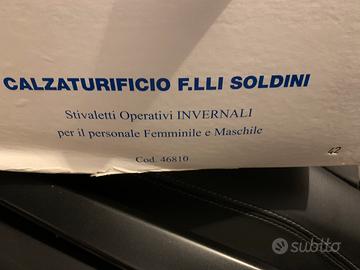 Anfibi Polizia mis. 42 modello invernale