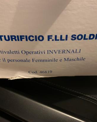 Anfibi Polizia mis. 42 modello invernale