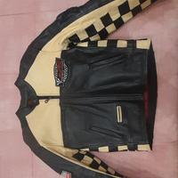 giubbotto moto A pro in pelle