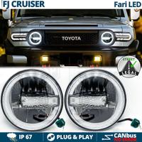 FARI Full LED Per TOYOTA FJ CRUISER Angel OMOLOGAT