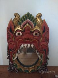 maschera con specchio