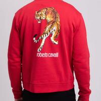 Felpa Maglione Roberto Cavalli Tigre Giappone