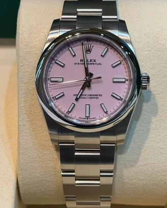 Rolex OP CANDY 34mm Nuovo Agosto 2026 124200