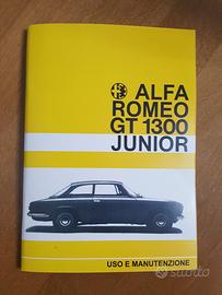 Uso manutenzione Alfa Romeo GT 1300 Scalino II S