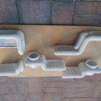 set accessori bagno in ceramica porcellana