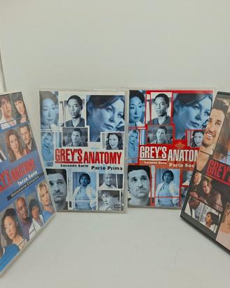 Grey s Anatomy stagione 1  2 e 3 