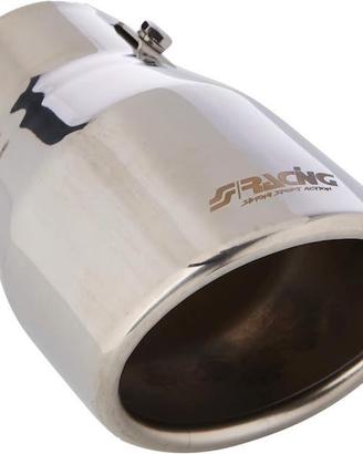 Terminale di Scarico in Acciaio Inox