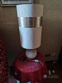 Lampada in Travertino Reggiani