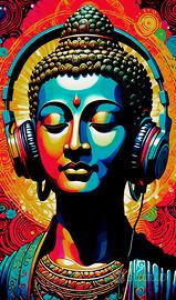 Stampa artistica su tela di cotone. Giclée