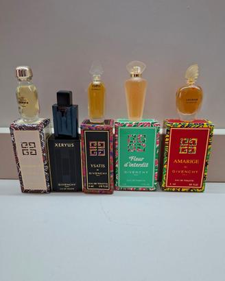 miniature collezione vintage 90 2000  givenchy