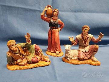 NATALE - Statuine presepe spagnole OLIVER cm. 15