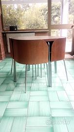 tavolo con 4 sedie IKEA fusion