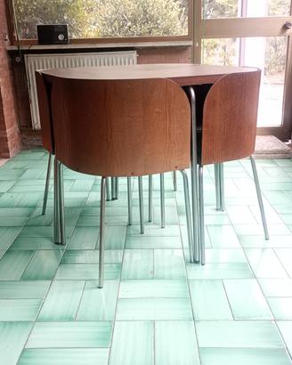 tavolo con 4 sedie IKEA fusion
