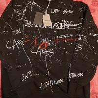 Felpa girocollo "Balmain" nera - tg. L