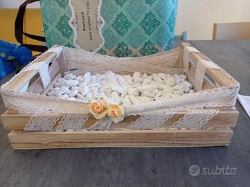 Porta coni riso ,matrimonio