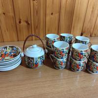 Servizio da 12 Giapponese tazzine e piattini