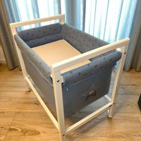 Picci Culla Nido STELLA Converse Azzurro