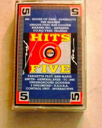 Musicassetta Vintage: Hits On Five N.6