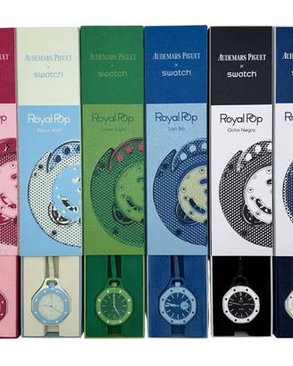Collezione Audemars Piguet x Swatch Royal pop