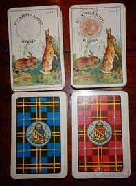 Carte da gioco Armanino con bollo fiscale