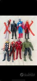 Supereroi Marvel Avengers DC Titan Hero Series
