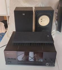 AMPLIFICATORE YAMAHA MX-50 E ALTOPARLANTI NS-10M  			