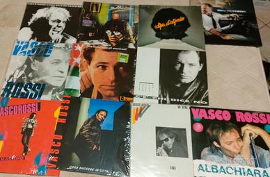 Lotto 12 vinili Vasco Rossi – Near Mint