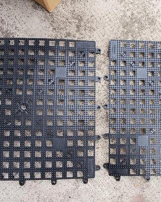 Tappetini componibili per scolare i bicchieri