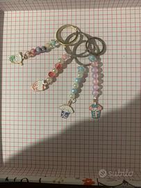 Porta chiavi  Hello Kitty fatti a mano 