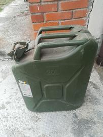 tanica carburante in metallo 20 litri