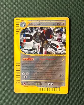 Carta Pokemon Magneton Aquapolis Holo Ita exc