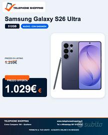 Samsung Galaxy S26 Ultra 12/512GB Nuovo