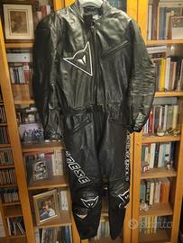 Tuta in pelle Dainese divisibile