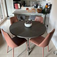 Tavolo Tondo 120cm Allungabile Design - Calligaris