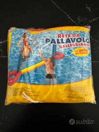 Rete da pallavolo galleggiante + palla gonfiabile