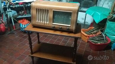 Radio Epoca Valvole + Tavolino