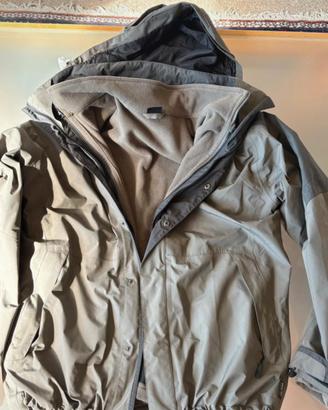 Giacca tecnica marrone Salewa uomo