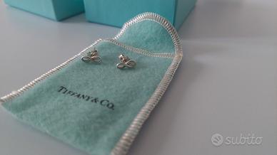 Orecchini Tiffany & Co. Infinity argento limited e