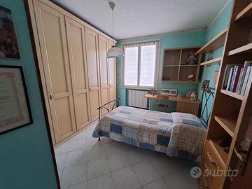 Armadio 6 ante stile classico color panna - Grande