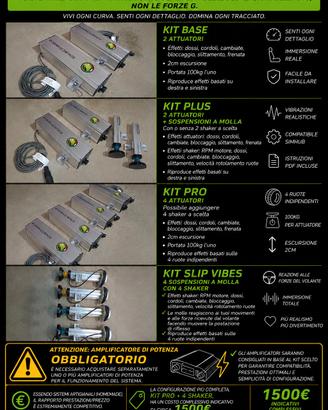 KITS MOTION SIMULATOR IDEADINAMICA 