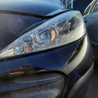 PEUGEOT 207 ANNO 2008 - FARO ANTERIORE SINISTRO