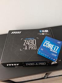 Scheda Madre + CPU + RAM + NVME + SSD