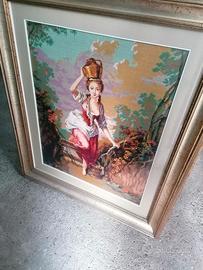 Quadro realizzato a mezzo punto