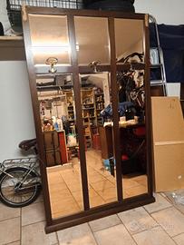 Specchiera con appendi abiti 