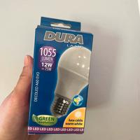 Lamoafina led 12W attacco E27 1055 Lumen luce cald