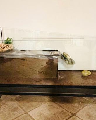 Tartarughiera Acquaterrario grande 140 x 50