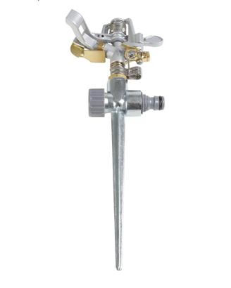 Irrigatore a impulso con innesto nel terreno. 