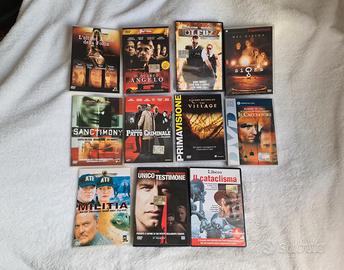 Lotto di 11 DVD genere thriller / horror / azione