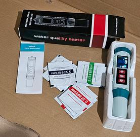 Misuratore di pH digitale 5 in 1 con display LCD