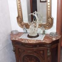 Mobile e specchio arredamento antico